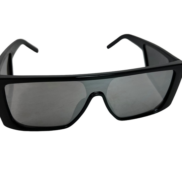 SUNGLASSES SUNGLASSES SHADES Brow Bar Black Plastic Frames Beach Vacation Summer - Picture 13 of 16